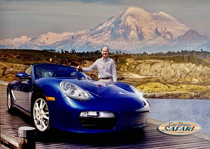 Boxster Victoria, BC overlooking Mt Baker 2021