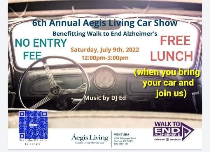 Aegis Living Ventura Car Show