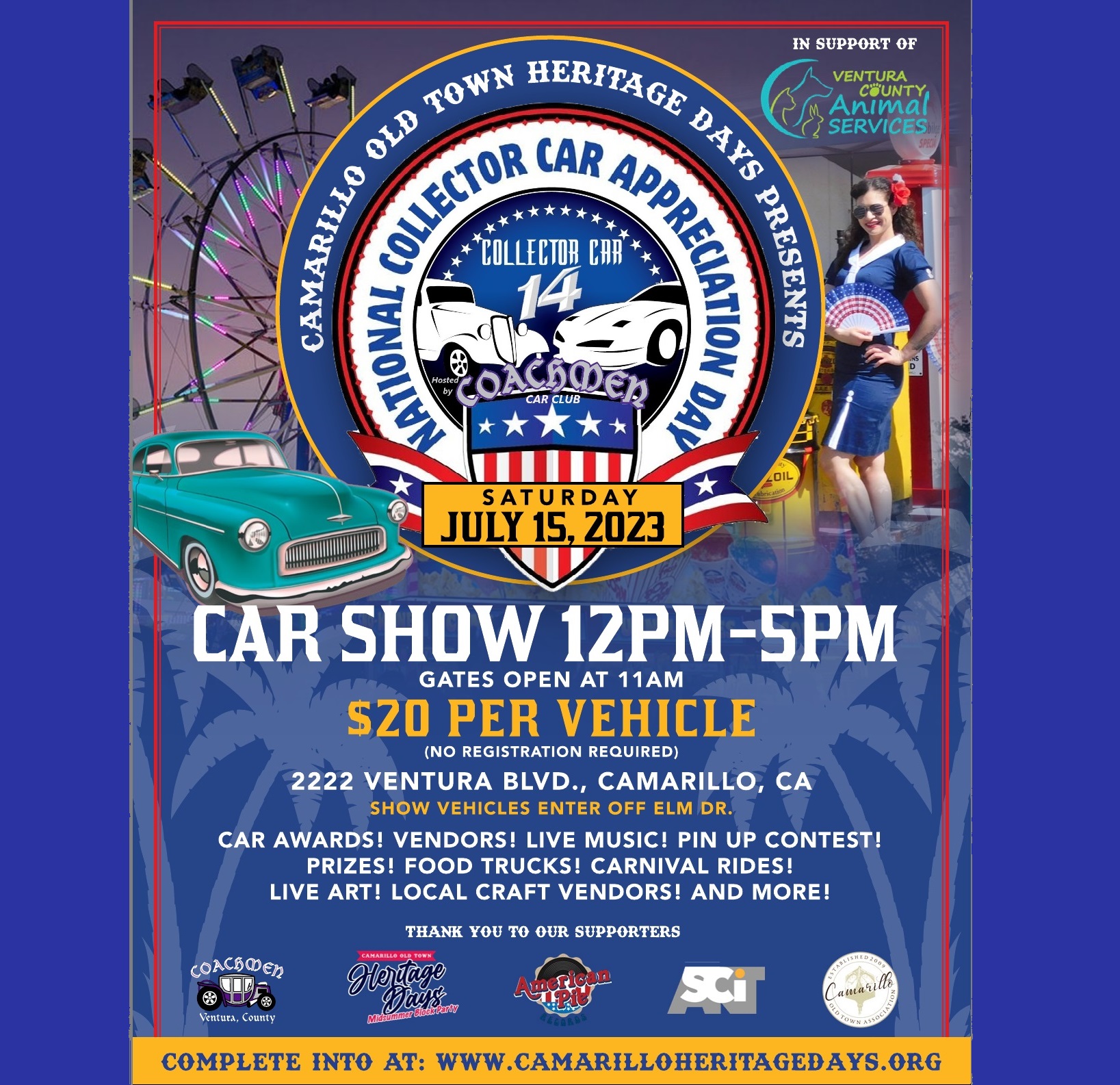 14th Annual Collector Car Appreciation Day Camarillo