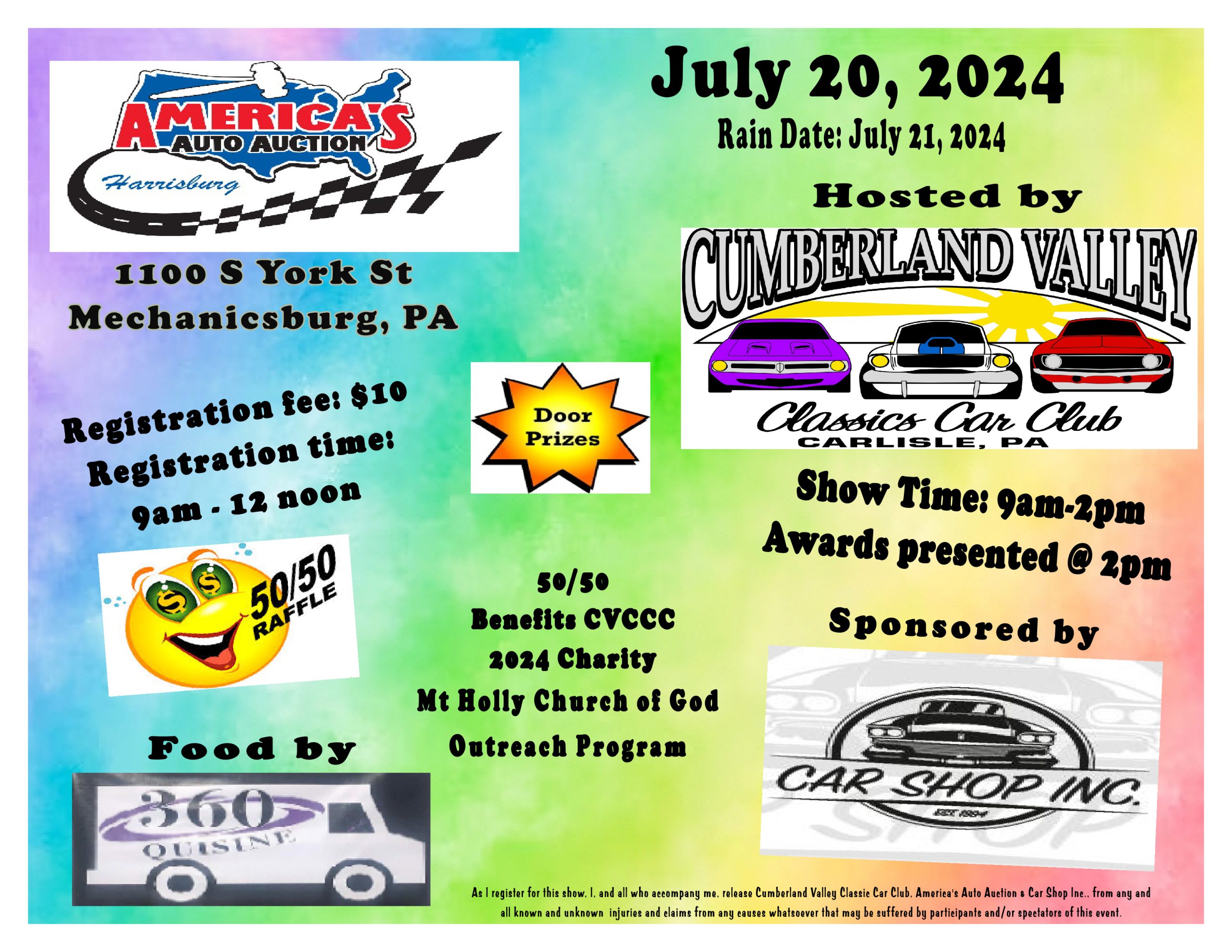 Cumberland Valley Classic Car Club Car Show America's Auto Auction