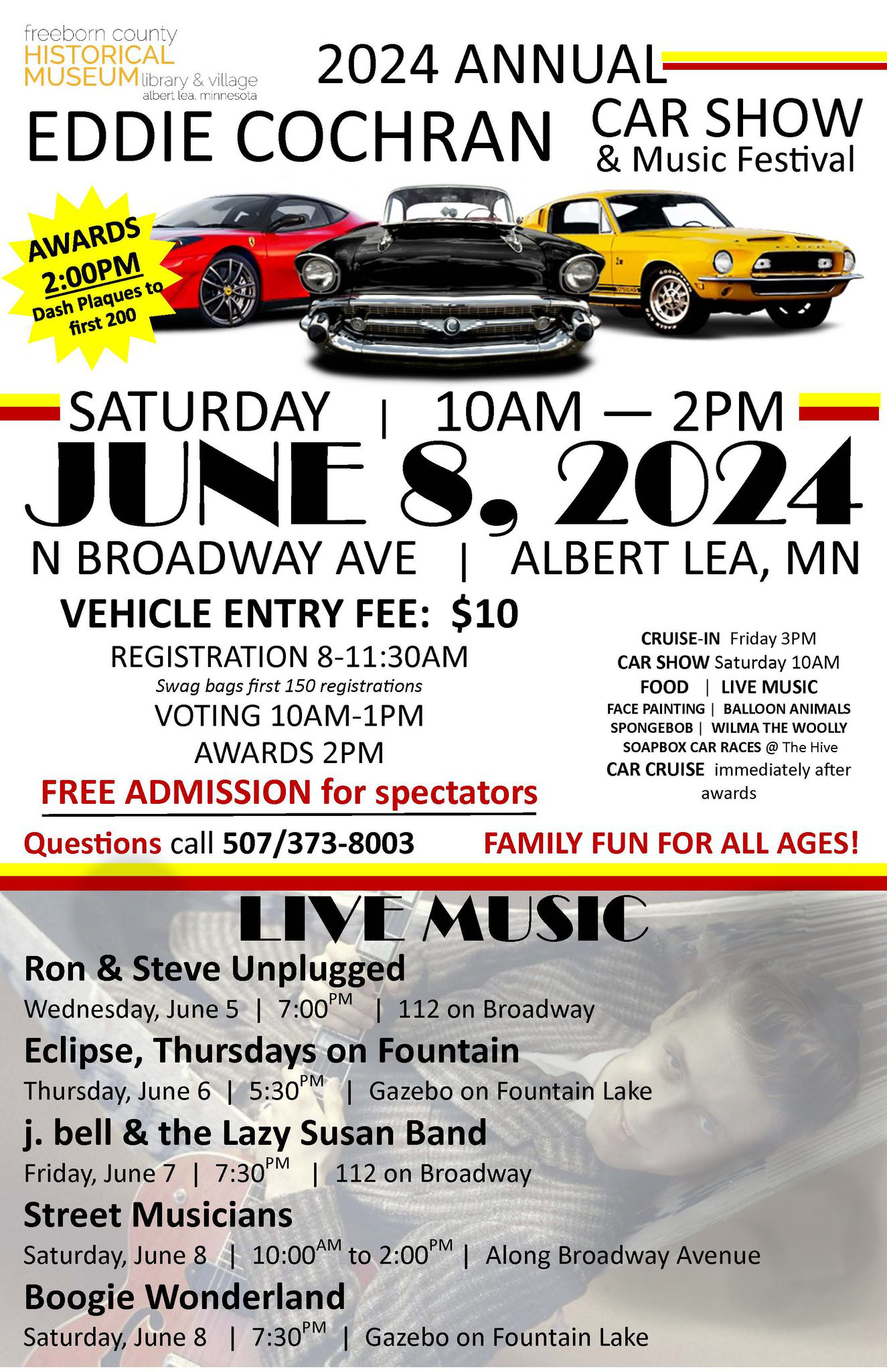 Eddie Cochran Car Show & Music Festival