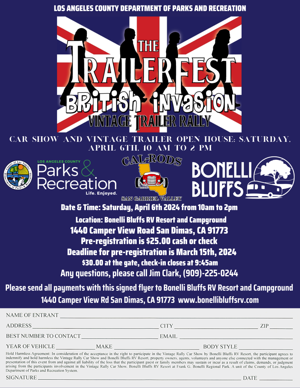 "THE TRAILERFEST BRITISH INVASION VINTAGE TRAILER RALLY " in San