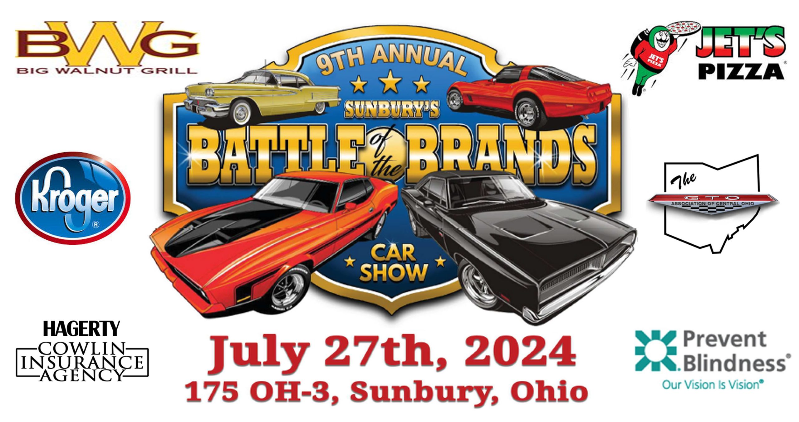 9th Annual Battle of the Brands Car Show